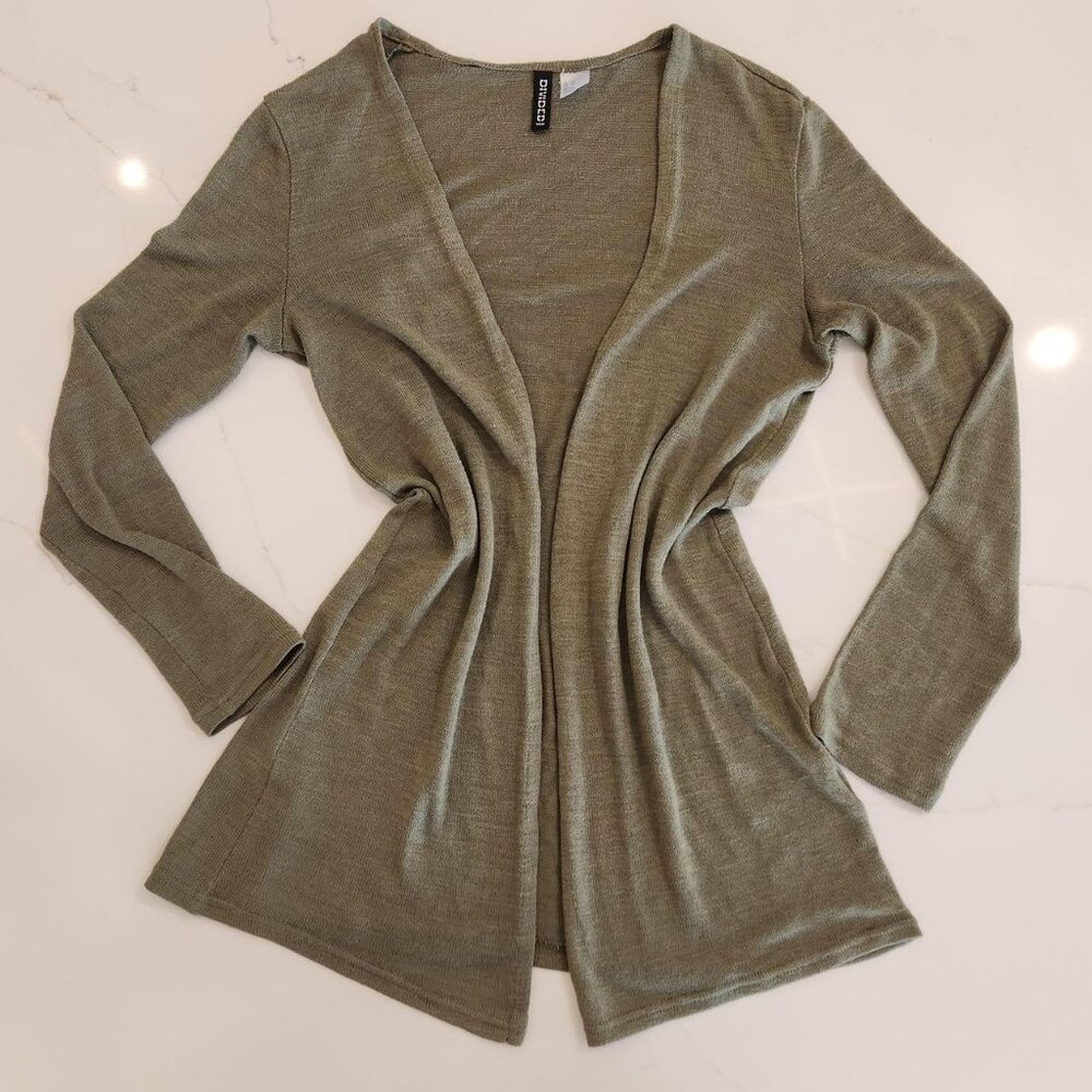 H&M Divided Sz XS Cardigan lightweight Cottagecore Chic Everyday Comfy Earthy
